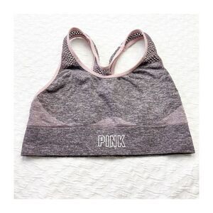 Buy 1 get 1 free Victorias Secret light pink gray sports bra